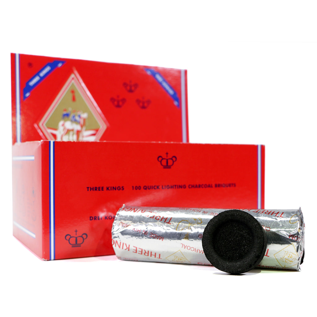 Charcoal Three Kings 1 roll / 10pcs