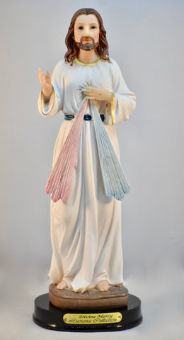 Divine Mercy 12" Statue