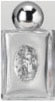 Glass Holy Water Bottle - Guardian Angel