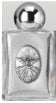 Glass Holy Water Bottle - Holy Spirit