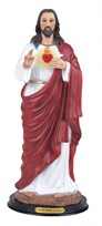 Sacred Heart of Jesus 9" Statue