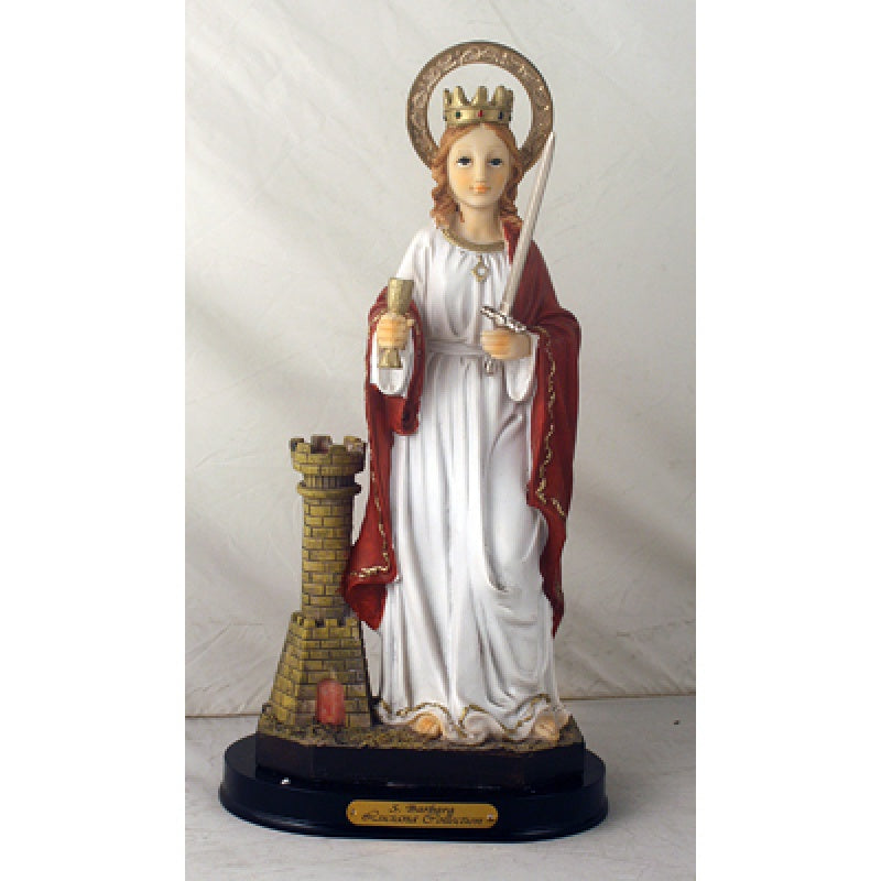 St. Barbara 8" Statue