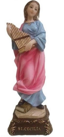St. Cecilia 12" Statue