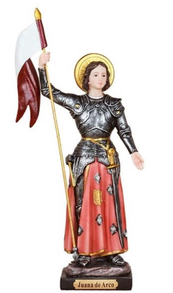 Santa Juana de Arco 14" Statue