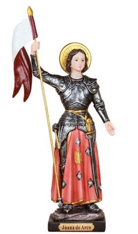 Santa Juana de Arco 14" Statue