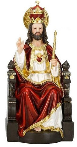Cristo Rey 12" Statue