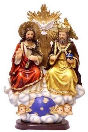 Holy Trinity 8" Statue