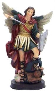 St. Michael 8" Statue