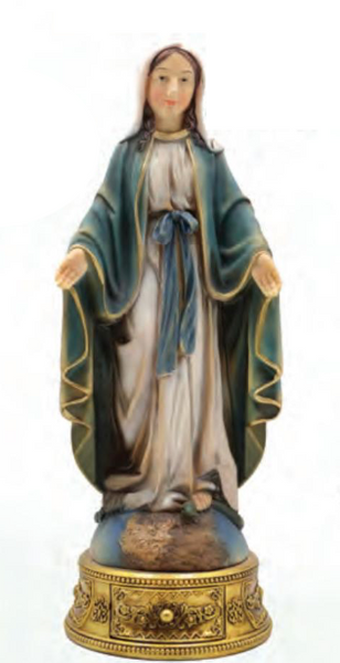 O.L. of Grace 9" w/ Drawer Statue