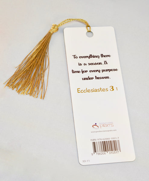 3D Bookmark - Ecclesiastes 3 / Eclesiastés 3
