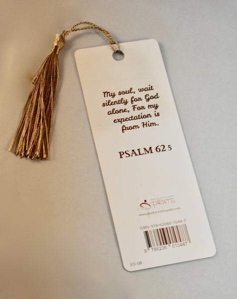3D Bookmark - Psalm 62 / Salmo 62