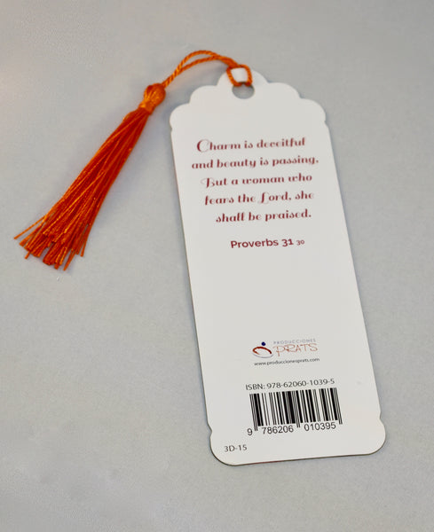 3D Bookmark - Proverbs 31 / Proverbios 31