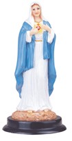 Sacred Heart of Mary 12" Statue
