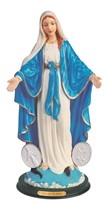 O.L. of Miraculous Medal 12" Statue