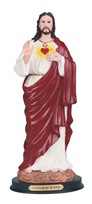 Sacred Heart of Jesus 12" Statue