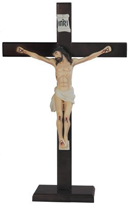 16" Crucifixion w/ Removable Base